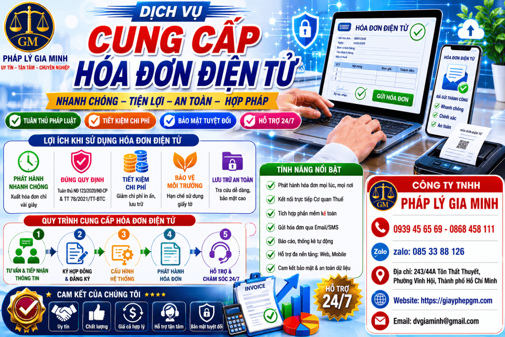 Dịch Vụ Cung Cấp Hóa Đơn Điện Tử