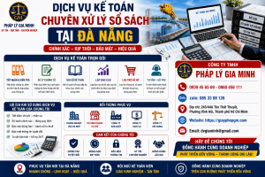 Dịch Vụ Kế Toán Chuyên Xử Lý Sổ Sách Tại Đà Nẵng