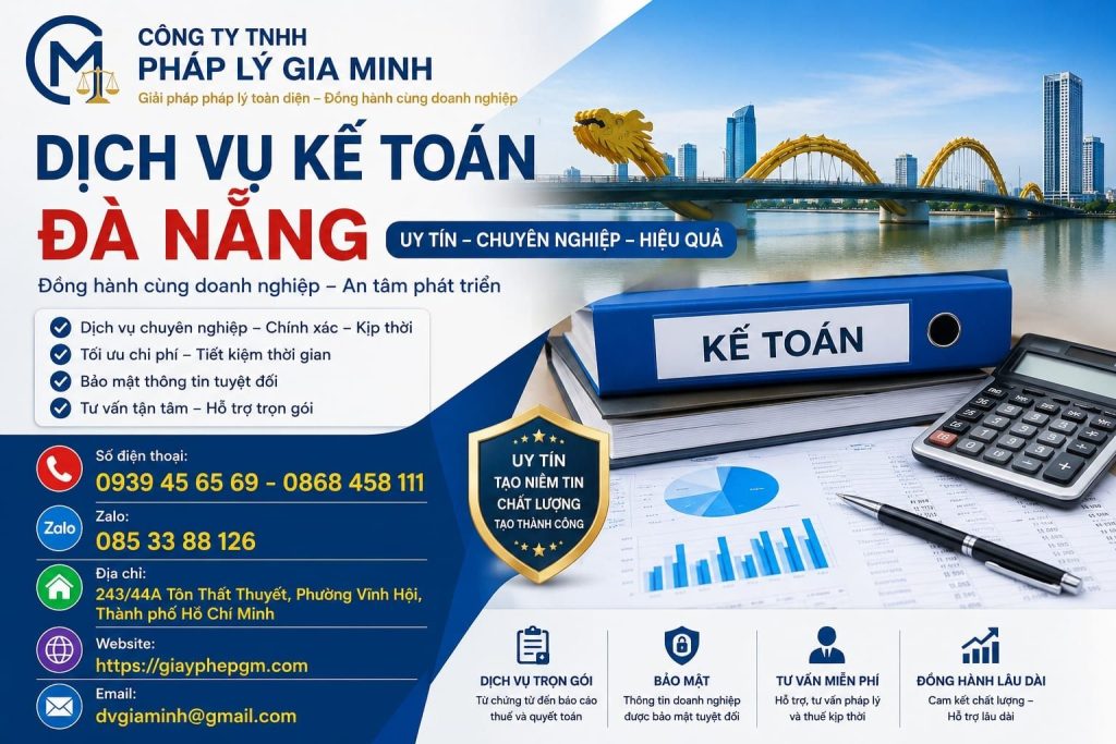 Dịch vụ kế toán Đà Nẵng uy tín