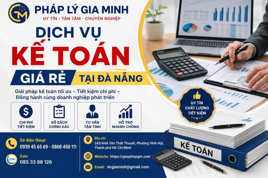 Dịch vụ kế toán giá rẻ tại Đà Nẵng