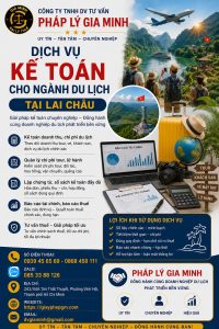 Dịch vụ kế toán cho ngành du lịch tại Lai Châu
