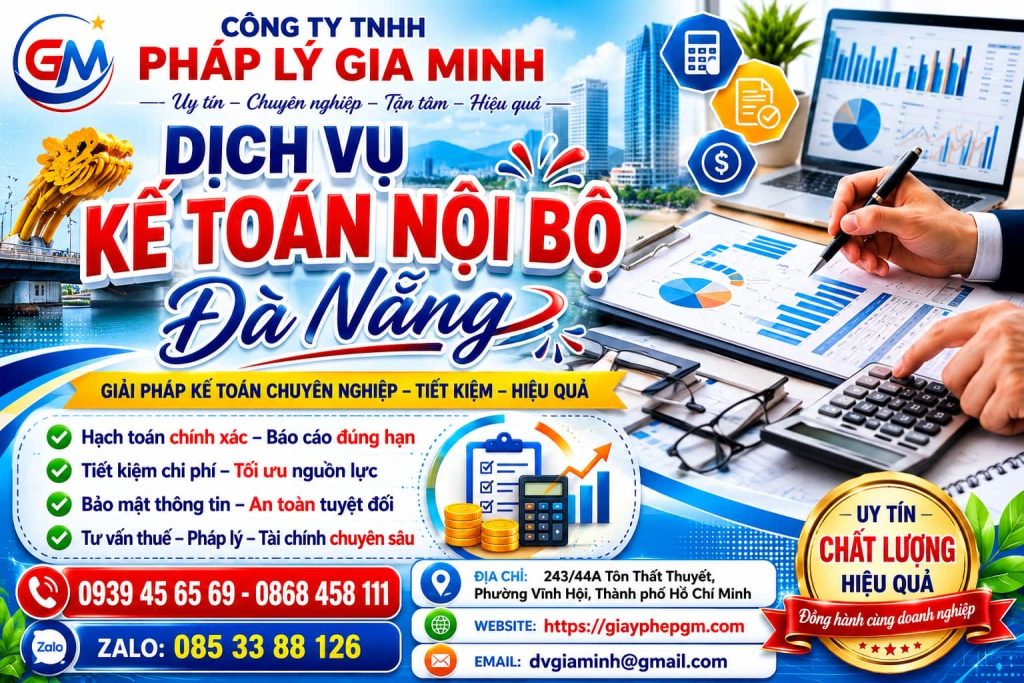 Dịch vụ kế toán nội bộ Đà Nẵng