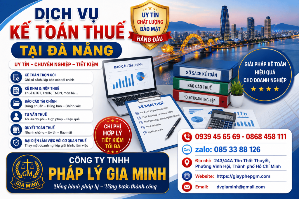 Dịch Vụ Kế Toán Thuế Tại Đà Nẵng