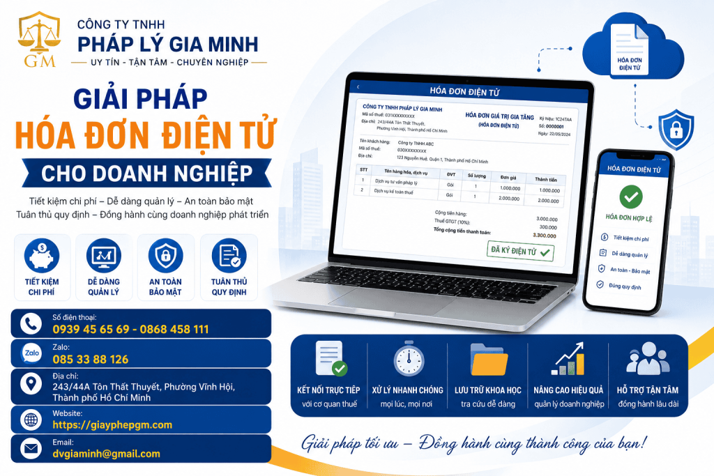 Giải Pháp Hóa Đơn Điện Tử Cho Doanh Nghiệp