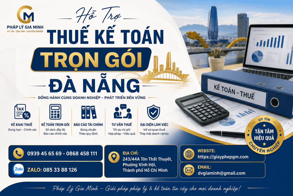 Hỗ Trợ Thuế Kế Toán Trọn Gói Đà Nẵng