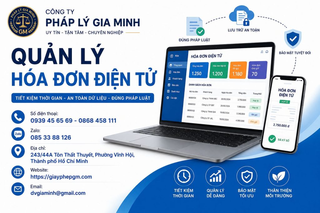 Quản lý hóa đơn điện tử