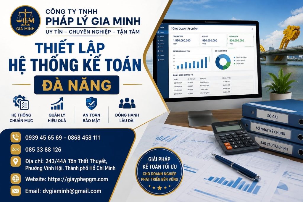 Thiết lập hệ thống kế toán Đà Nẵng