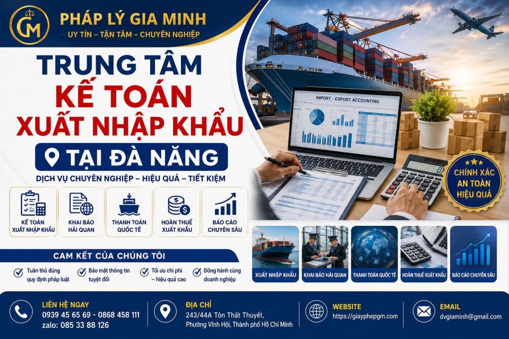 Trung Tâm Kế Toán Xuất Nhập Khẩu Tại Đà Nẵng