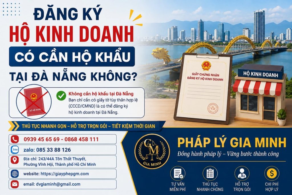 Đăng Ký Hộ Kinh Doanh Có Cần Hộ Khẩu Tại Đà Nẵng Không