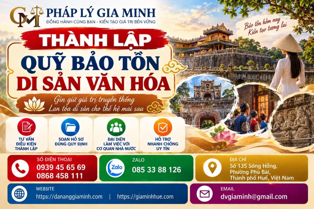 Thành lập quỹ bảo tồn di sản văn hóa