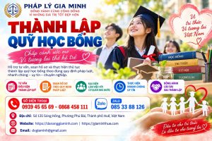 Thành lập quỹ học bổng