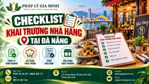 Checklist khai trương nhà hàng tại Đà Nẵng