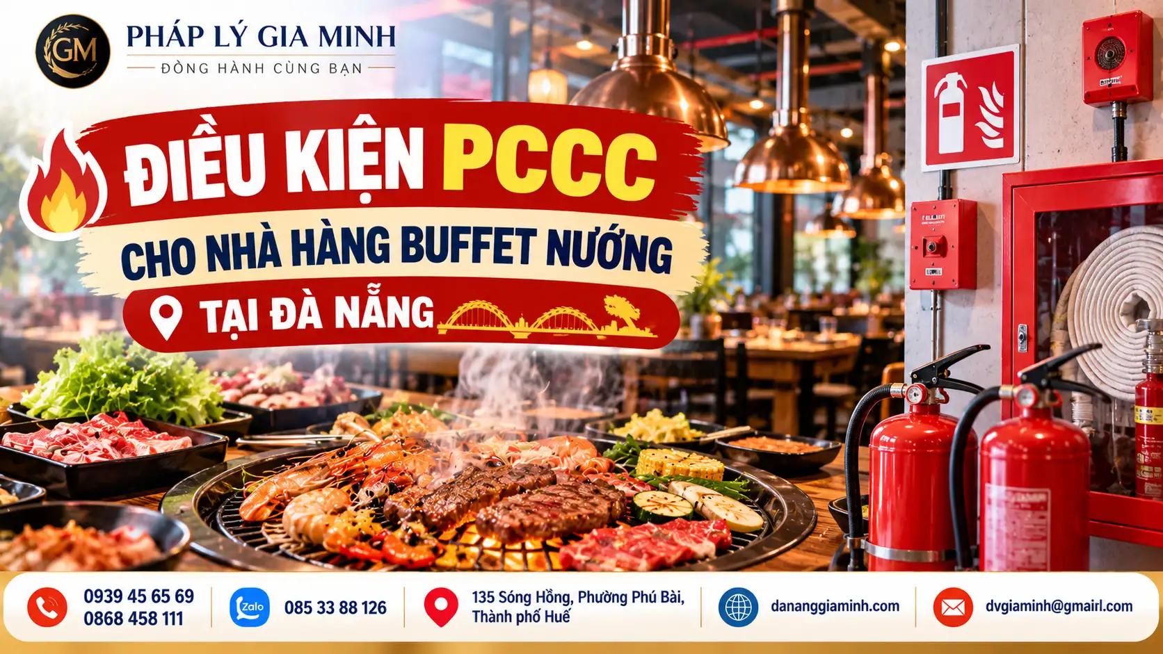 Điều kiện PCCC cho nhà hàng buffet nướng tại Đà Nẵng