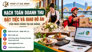 Hạch toán doanh thu đặt tiệc và giao đồ ăn tại nhà hàng Đà Nẵng